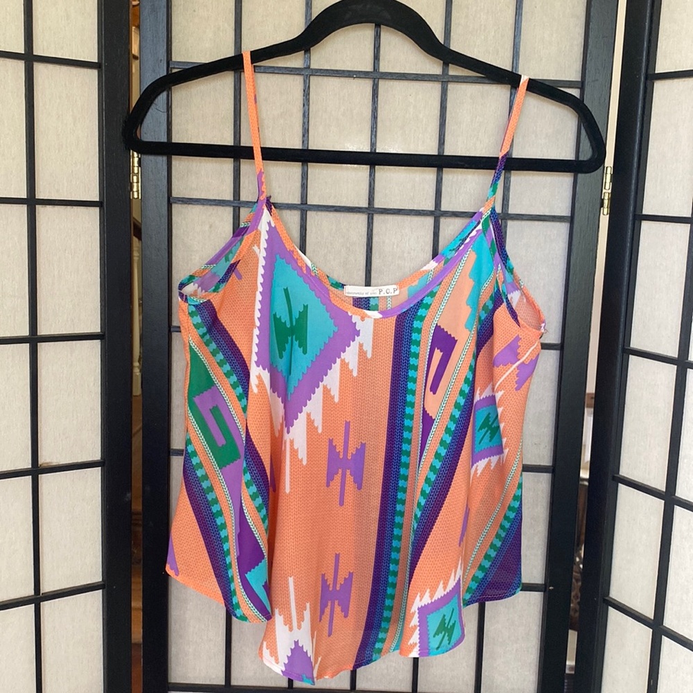 Philosophy of peak P.O.P Aztec tank | Sz Small